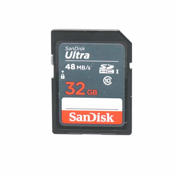 SanDisk Ultra 32GB SDHC 48 MB/s UHS-I Class 10 Memory Card 