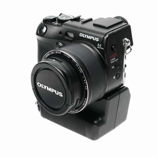 Olympus C-8080 Digital Camera With B-HLD30 Power Battery Holder {8MP}