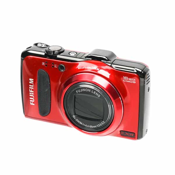 Antecedent doorboren Migratie Fujifilm FinePix F550EXR Digital Camera, Red {16MP} at KEH Camera