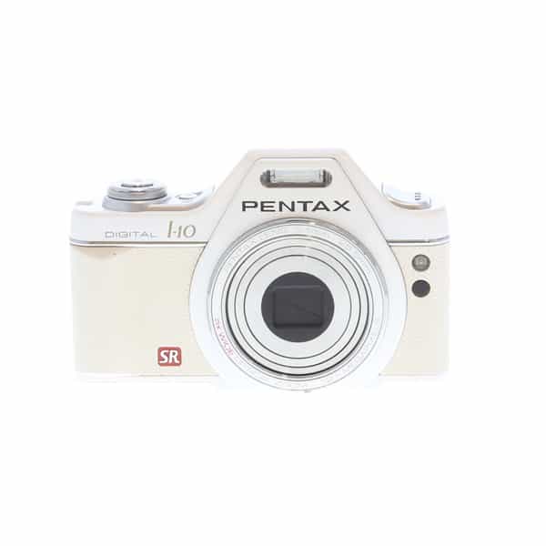 Pentax Optio I-10 Digital Camera, Pearl White {12.1MP} at KEH Camera