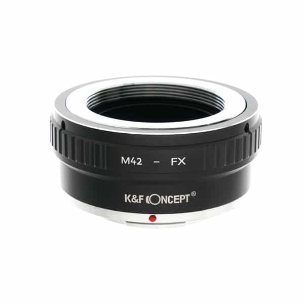 K&F Concept M42-FX Adapter Pentax Screwmount Lens to Fujifilm X-Mount 