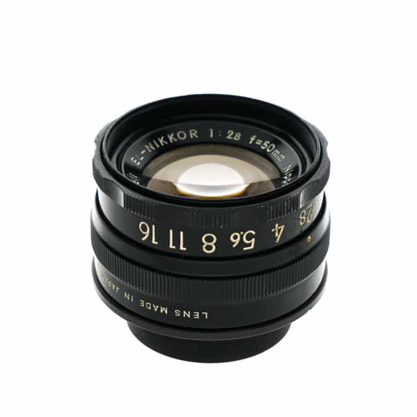 Nikon 50mm F/2.8 EL-Nikkor Nippon Kogaku (39mm Mount) Enlarging Lens (With Ring)