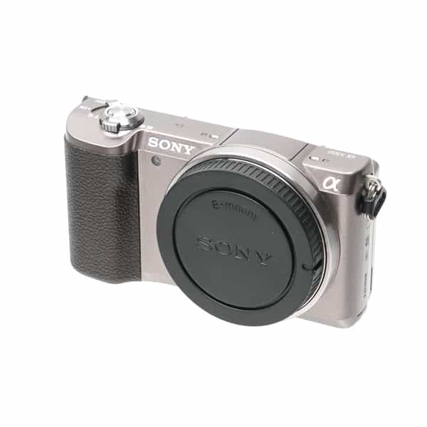 Sony a5100 Mirrorless Digital Camera Body, Brown (24.3MP)
