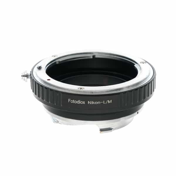 FotodioX Lens Mount Adapter for Nikon F-Mount Lens to Leica M-Mount Camera