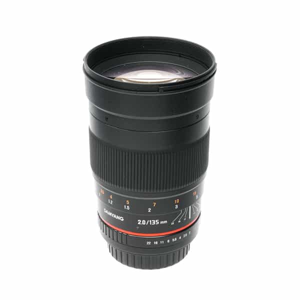 Samyang 135mm f/2.0 ED UMC Manual Lens for Canon EF-Mount {77}