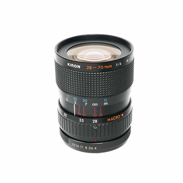 Kiron 28-70mm F/4 2-Touch Macro Manual Focus Lens For Pentax K Mount {62}