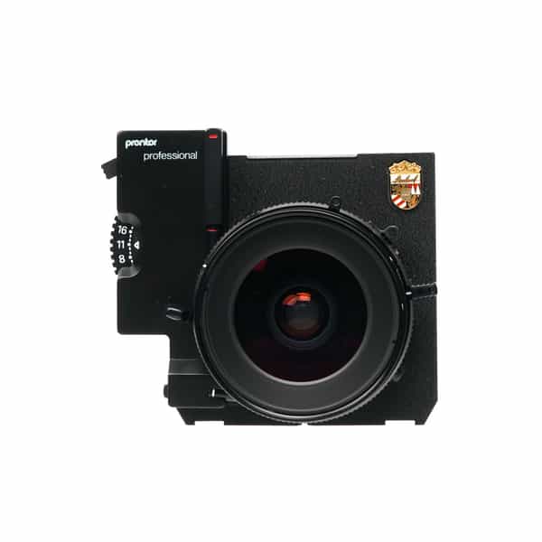 Schneider-Kreuznach 65mm f/5.6 Super-Angulon MC Prontor Professional 01S Press B (42MT) Lens for 4x5 with TK-Shutter Control Module, Linhof IV, V, M Board