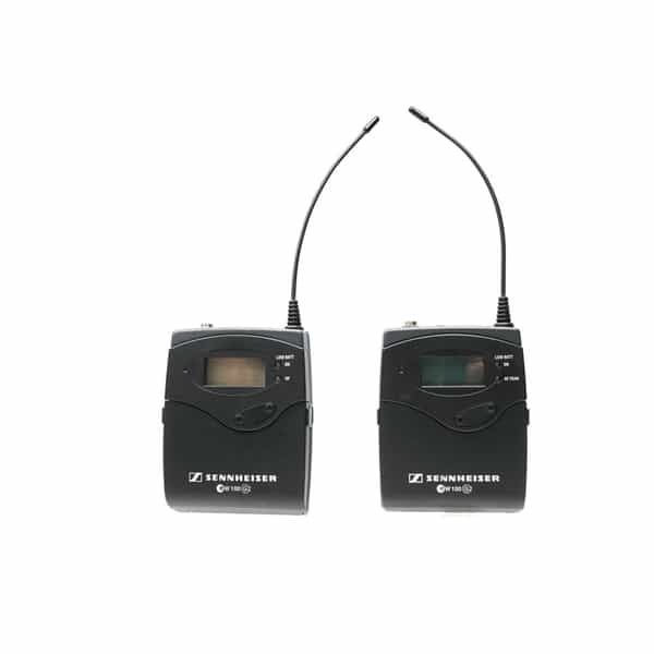 Sennheiser EW 100 G2 Wireless Microphone System (A: 518-554MHz) with EK 100 Receiver, SK 100 Transmitter, ME2 Omni Lavalier Microphone