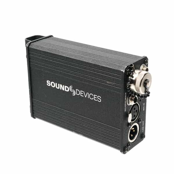 Sound Devices MM-1 Single Channel Portable Microphone Preamp