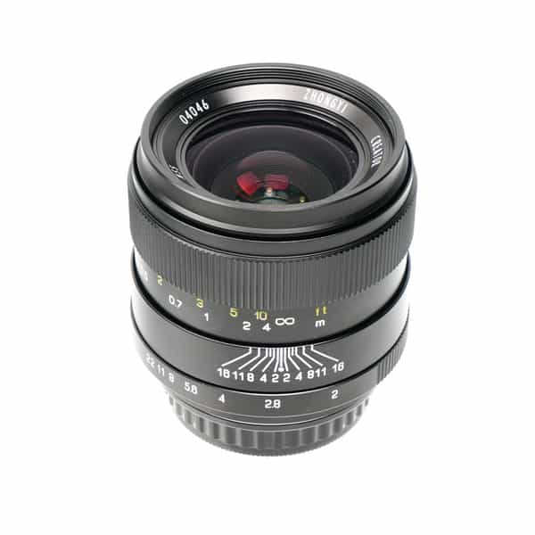 Mitakon Zhongyi 35mm f/2 Creator Black Manual Focus Lens For Pentax K Mount {58}