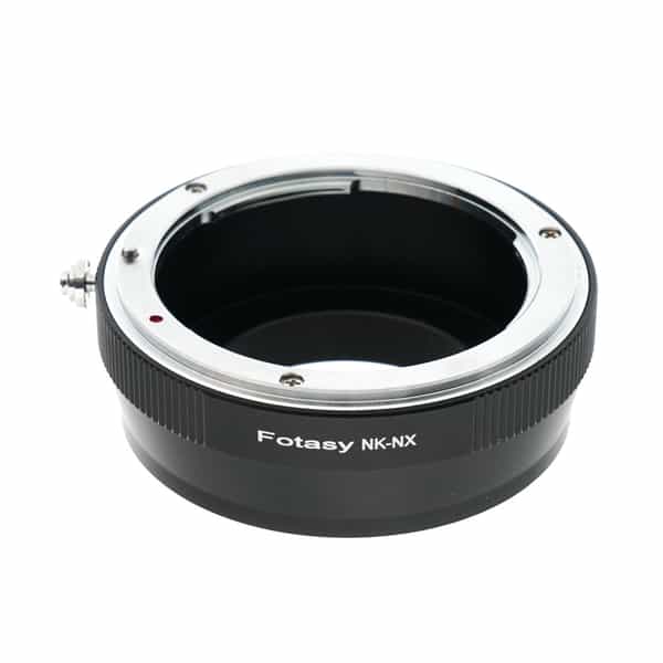 Fotasy Lens Mount Adapter for Nikon Lenses To Samsung NX Mount Bodies