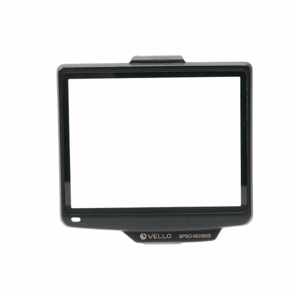 Vello Snap-On Glass LCD Screen Protector for Nikon D300/D300S