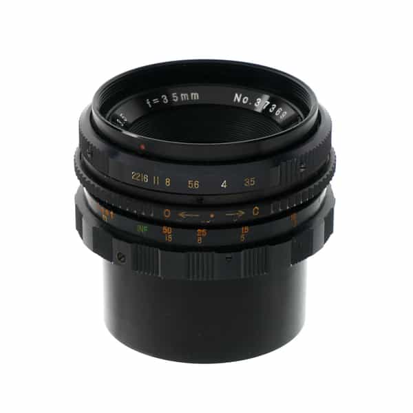 Spiratone 35mm F/3.5 Preset M42 Screw Mount Manual Focus Lens {46}