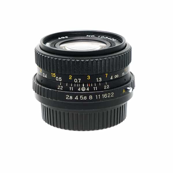 Osawa 28mm F/2.8 Manual Focus Lens for Mamiya ZE Mount {49}