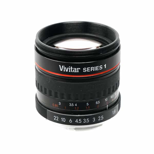 Vivitar 85mm F/1.8 Series 1 Manual Aperture, Manual Focus Lens for Canon EF Mount {55}