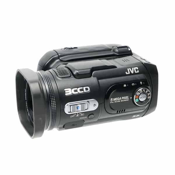 JVC GZ-MC500U 4GB Microdrive Digital Video Camera, Black {5MP}