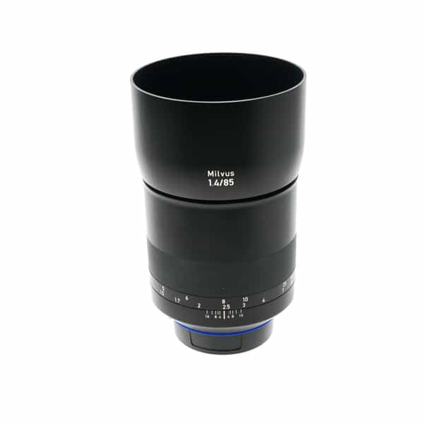 Zeiss Milvus 85mm F/1.4 Planar T* ZE Manual Focus Lens for Canon EF-Mount {77}