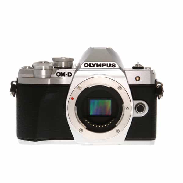 ongeluk Gemaakt van T Olympus OM-D E-M10 Mark III Mirrorless MFT (Micro Four Thirds) Digital  Camera Body, Silver {16.1MP} at KEH Camera