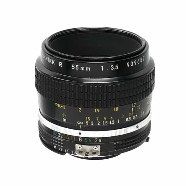 Nikon 55mm f/3.5 Micro-NIKKOR AI Manual Focus Lens {52} Misprinted 
