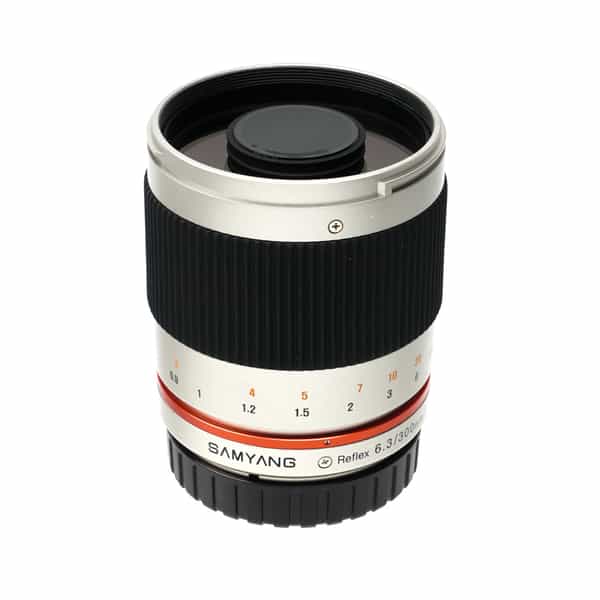 Samyang 300mm F/6.3 Reflex CS ED UMC Silver Manual Focus Lens For Canon Mirrorless EF-M Mount {58}