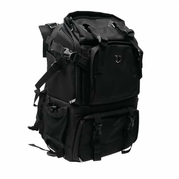 BagSmart Anti-theft Pro Gear Backpack, Black, 19.7x8.3x13