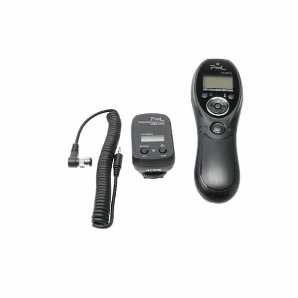 Pixel TW-282/DC0 Wireless Remote Shutter Release Set (with TW-282TX Transmitter, TW-282RX Receiver, CL-DC0 2.5mm to 10-Pin Cable for Nikon)