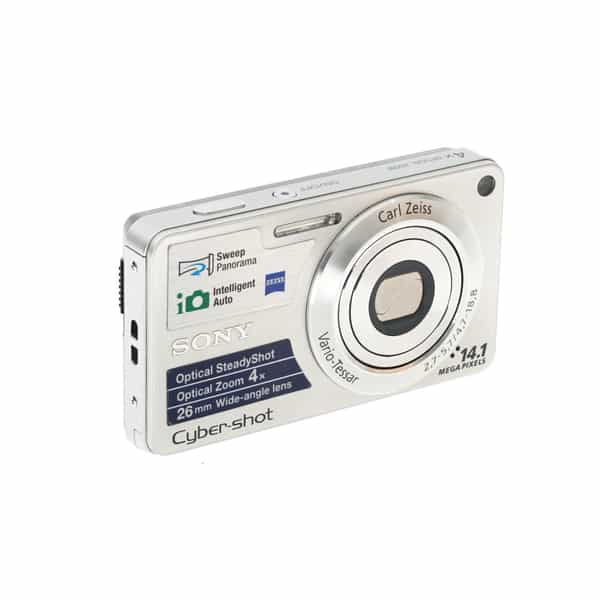 Sony Cyber-Shot DSC-W350 Digital Camera, Silver {14.1 M/P}
