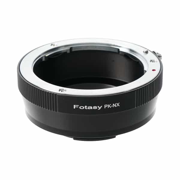Fotasy Lens Mount Adapter for Pentax K-Mount Lenses To Samsung NX Mount Bodies