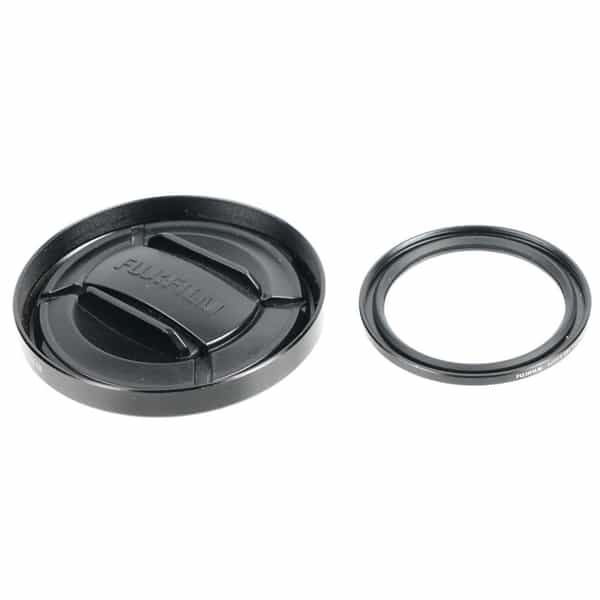 Fujifilm LHF-X20 Lens Hood & Filter Set, Black, With Hood, Hood Cap, Protector Filter, for X10, X20