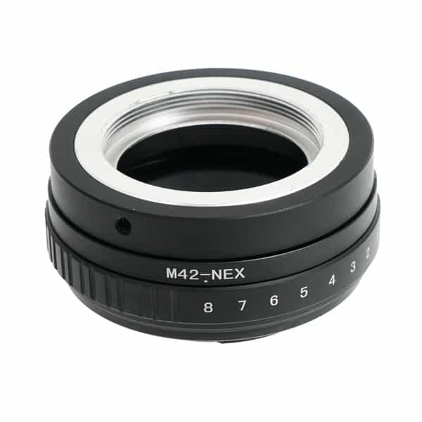 Miscellaneous Brand Adapter M42 Screwmount Lens to Sony E-Mount with Tilt 