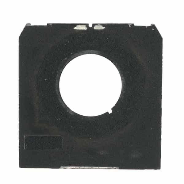 Toyo 4X5 41mm Hole, Notched Lens Board, Black (Linhof Tech IV/V/M)