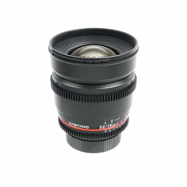 Samyang Cine 16mm T2.2 ED AS IF UMC CS Manual APS-C Lens for Nikon F-Mount {77}