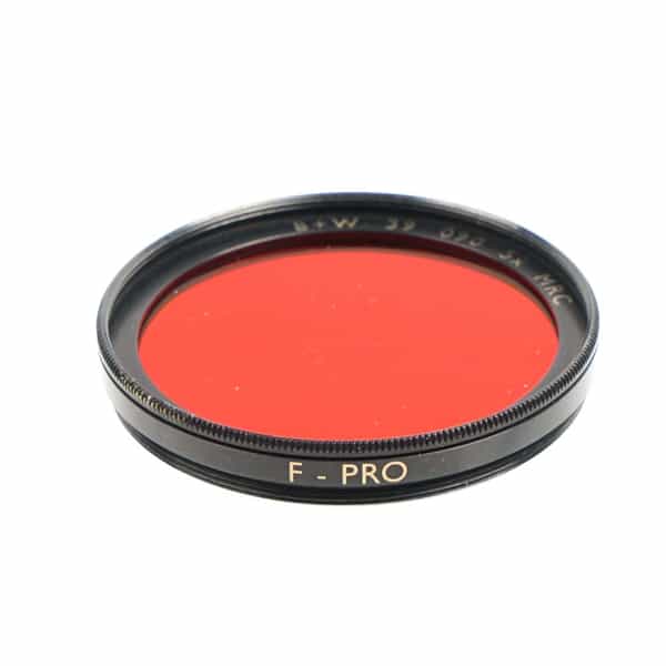 B+W 39mm Light Red 090 MRC F-Pro Filter 	