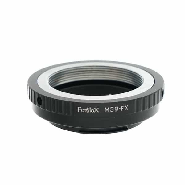 FotodioX M39-FX Adapter for M39 Screw Mount Lens to Fujifilm X-Mount 