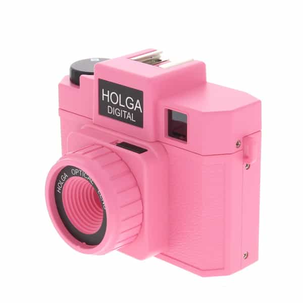 Holga Digital Camera, Perky Pink {8MP} (Requires 2/AA) at KEH Camera