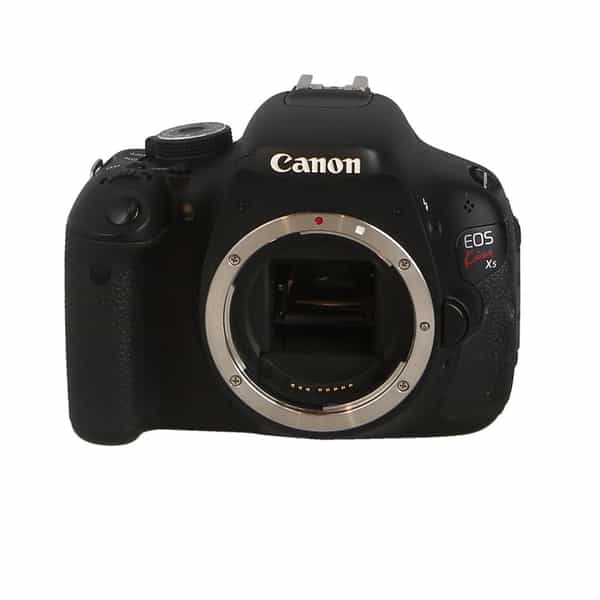 Canon EOS Kiss X5 (Japanese Version of Rebel T3I) DSLR Camera Body, Black  {18MP} - With Battery & Charger - EX