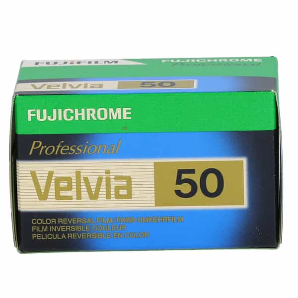 Fujifilm FujiChrome RVP 50 Velvia 135-36 (ISO 50) 35mm Color 