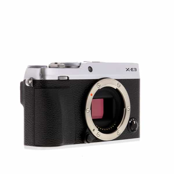 Fujifilm X-E3 Mirrorless Camera Body, Silver {24.3MP} without EF