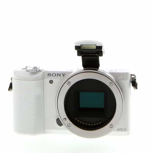 Sony a5100 Mirrorless Digital Camera Body, White (24.3MP) - With Battery &  Charger - EX+