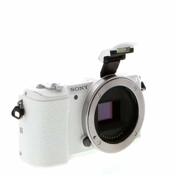Sony a5100 Mirrorless Camera Body, White (24.3MP) at KEH Camera