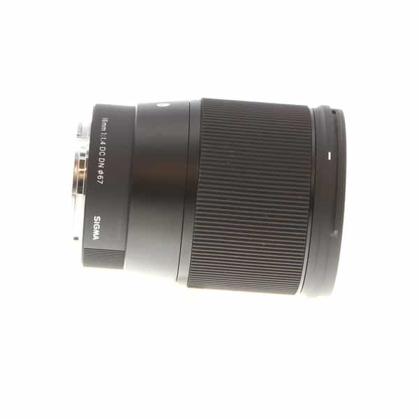 Sigma 16mm f/1.4 DC DN C (Contemporary) Autofocus APS-C Lens for 