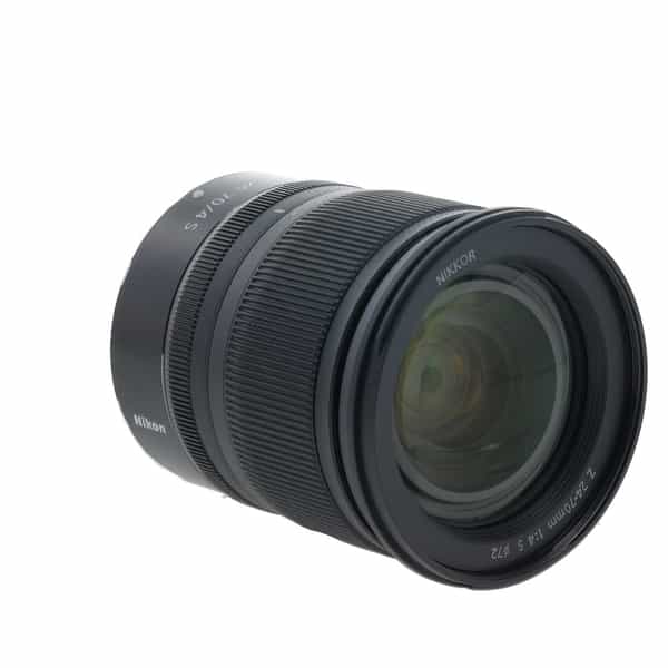 Nikon Nikkor Z 24-70mm f/4 S Autofocus FX Lens for Z-Mount, Black 