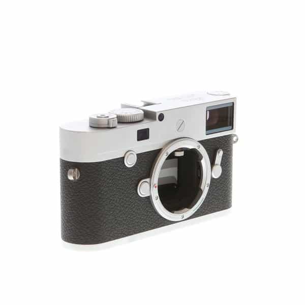 Leica M10-P (Type No. 3656) Digital Camera Body, Silver Chrome {24MP} 20022  - With Battery and Charger - EX+