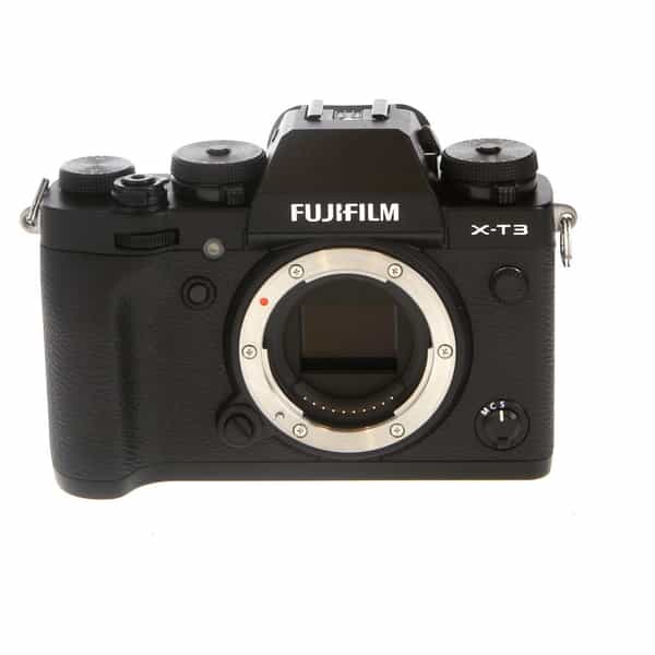 Fujifilm X-T3 Mirrorless Digital Body, Black {26.1MP} with EF-X8 Flash at KEH Camera