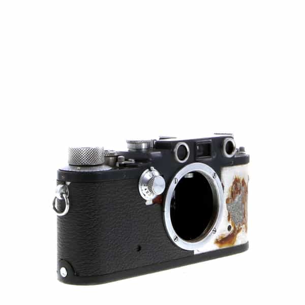 Leica IIIC-K Serial #389XXX 35mm Rangefinder Camera Body, Gray at
