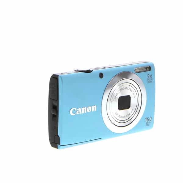 Canon Powershot A2400 IS Digital Camera, Blue {16MP} at KEH Camera