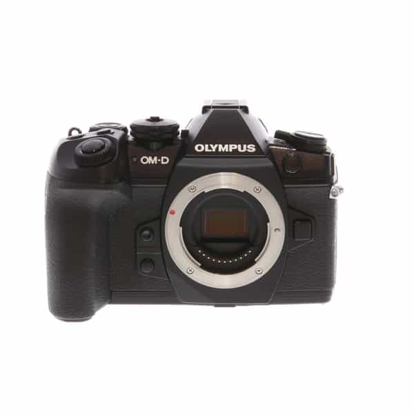 Olympus OM-D E-M1 Mark II Mirrorless MFT (Micro Four Thirds) Camera Body,  Black {20.4MP} with FL-LM3 Flash - With Battery, Charger; Loose Rubber Grip  