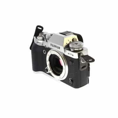Fujifilm X-T3 Mirrorless Digital Camera Body, Silver {26.1MP} with 