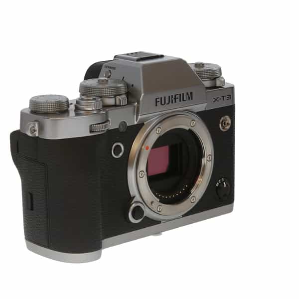 Fujifilm X-T3 Mirrorless Camera Body, Silver {26.1MP} without EF