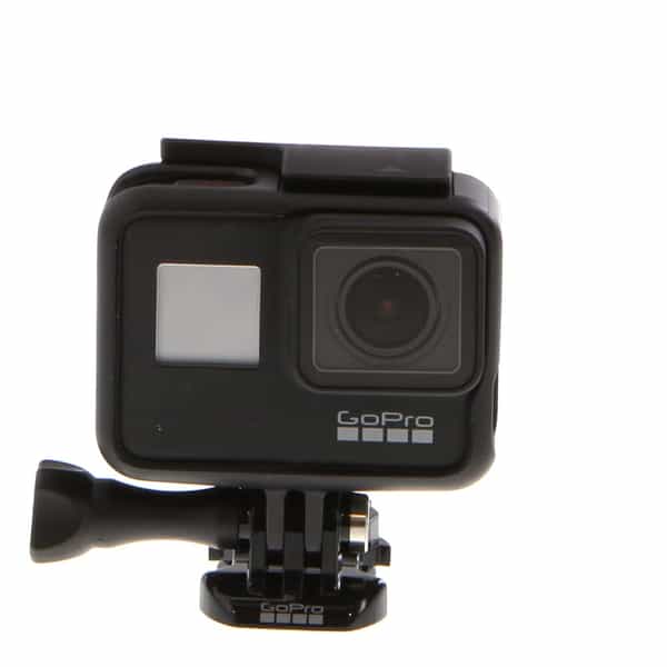 GoPro HERO7 Black UHD 4K Digital Action Camera with Rechargeable Battery  Pack {12MP} Waterproof to 33 ft. - With The Standard Frame for HERO7 Black, 